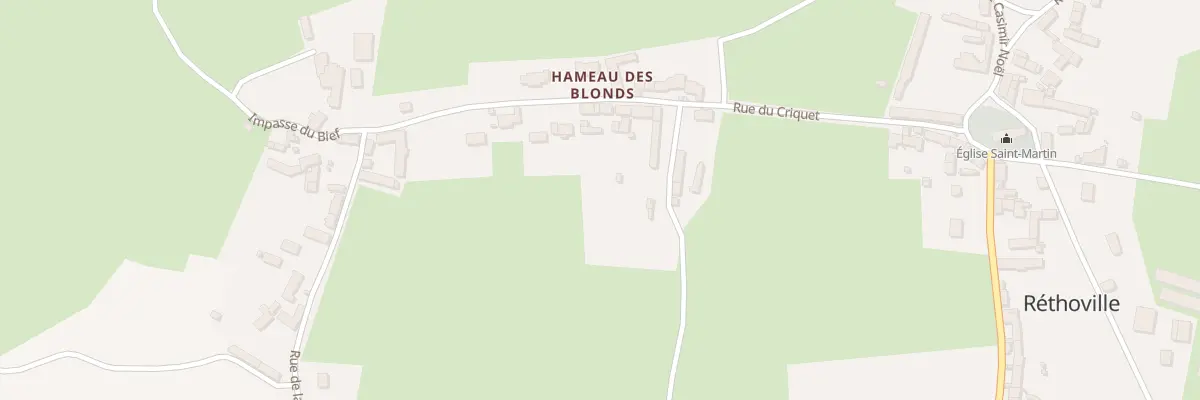 Plan du 12 Hameau des Blonds -Rethovi à Vicq-sur-Mer