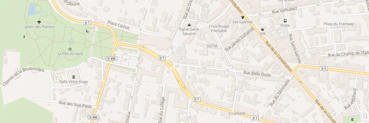 Plan du 25 Rue Belle Etoile - Avranches à Avranches