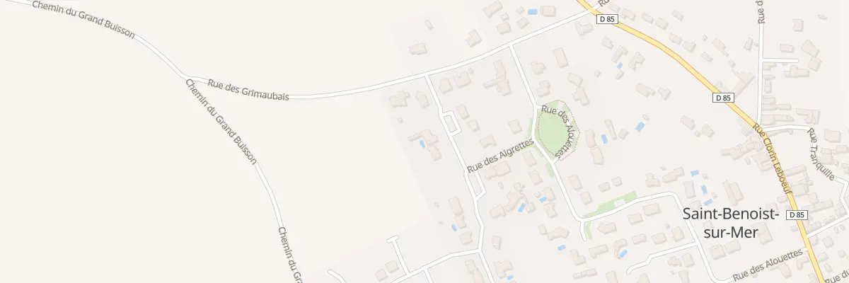 Plan du 6 Rue des huppes fasciées à Saint-Benoist-sur-Mer