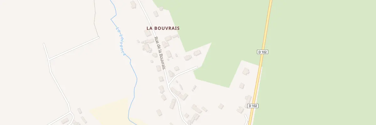 Plan du 3 Imp de la Bouvrais à Maen Roch