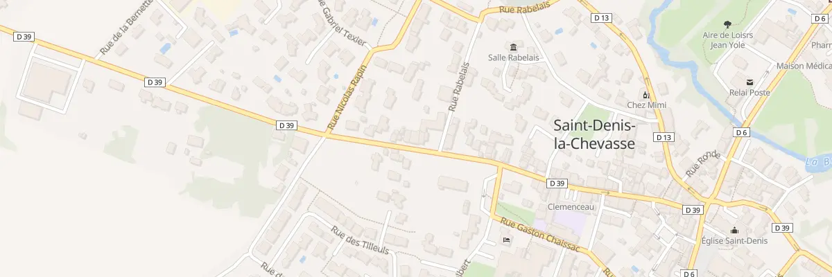 Plan du 66 Rue georges clemenceau à Saint-Denis-la-Chevasse