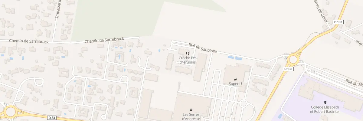 Plan du 273 Rue de Saubiolle à Angresse
