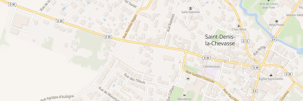 Plan du 47 Rue georges clemenceau à Saint-Denis-la-Chevasse