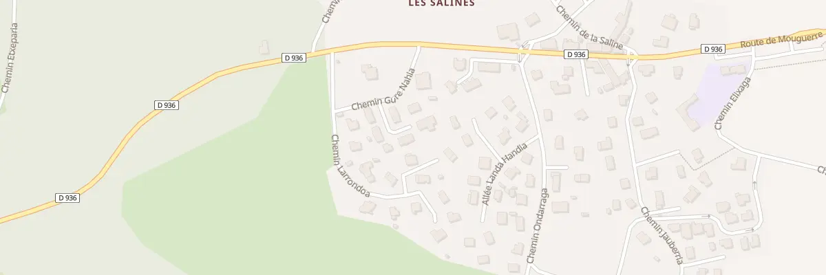 Plan du 75 Che Gure Nahia à Briscous