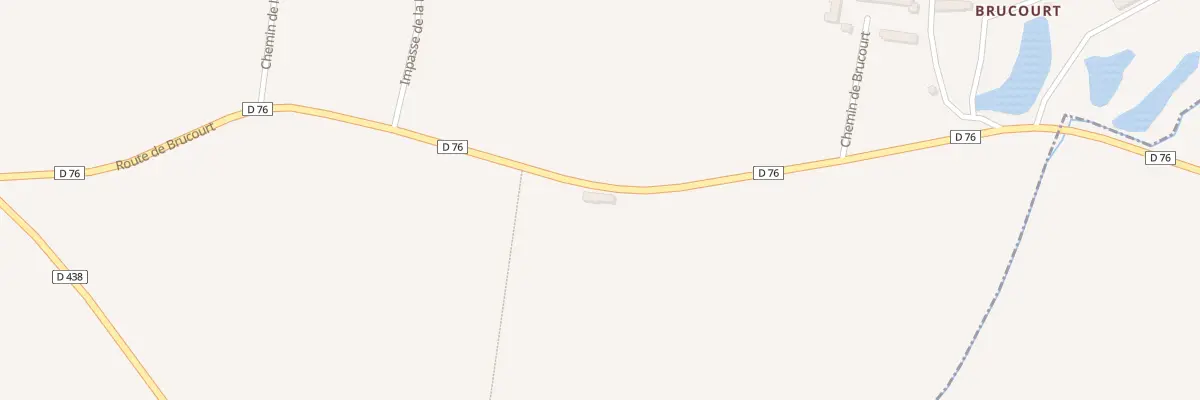 Plan du 40 Rte de Brucourt à Saint-Denis-le-Vêtu