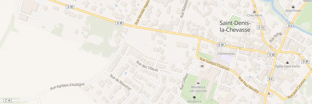 Plan du 49 Rue georges clemenceau à Saint-Denis-la-Chevasse