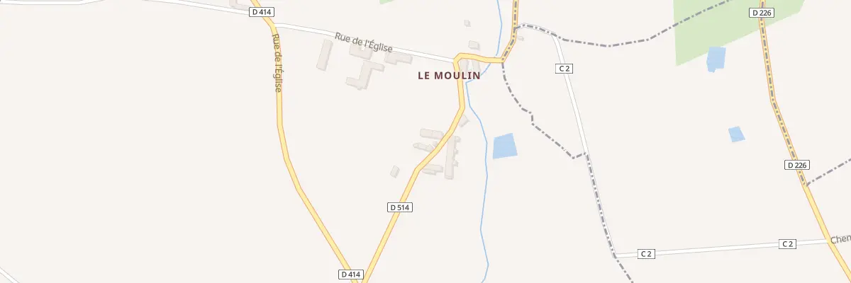 Plan du 5021 Le Moulin à Varouville