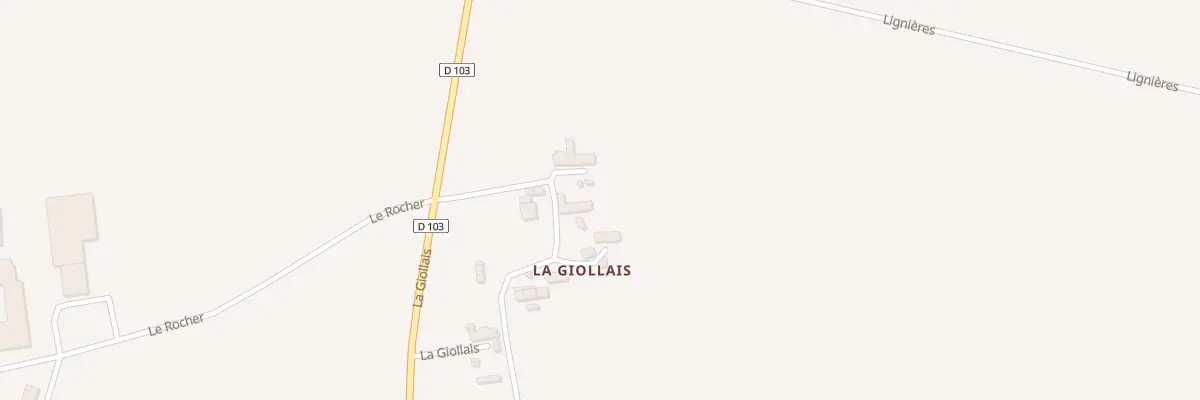 Plan du 5214 La Giollais à Saint-Hilaire-des-Landes
