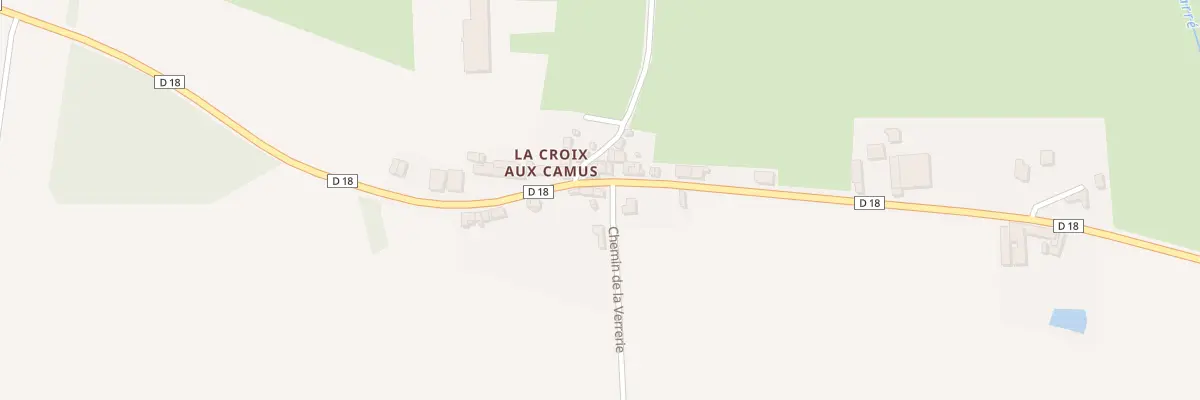 Plan du 12 La Croix Camus à La Meilleraye-de-Bretagne