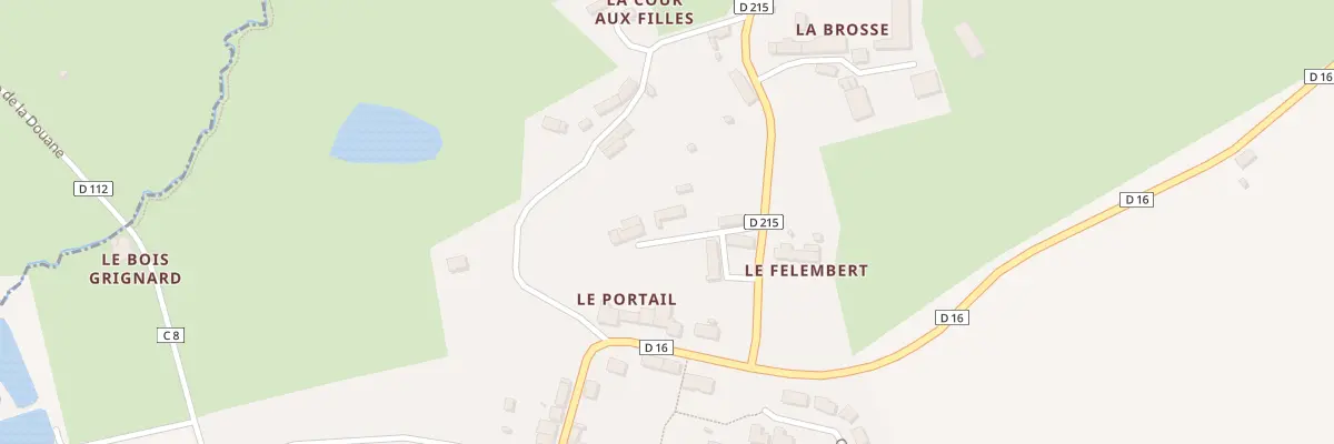 Plan du 5026 Le Portail aux Portes du Coglais
