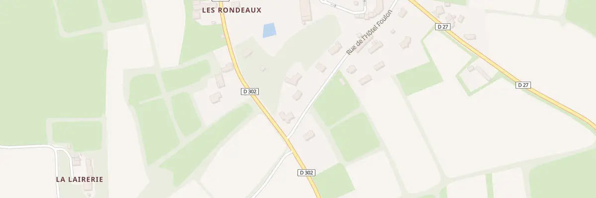 Plan du 12 Rte de l’Hotel Foulon à Ouville