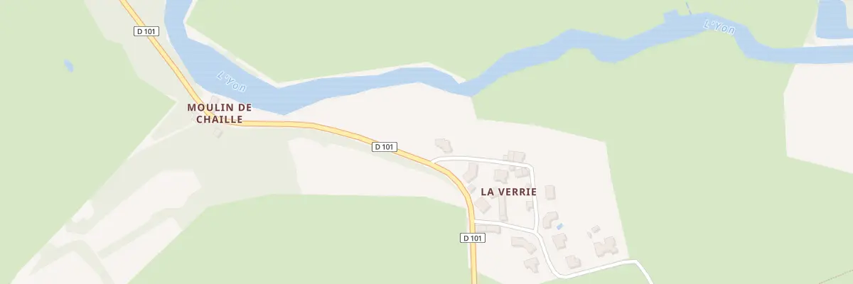 Plan du 208 La Verrie à Rives de l’Yon