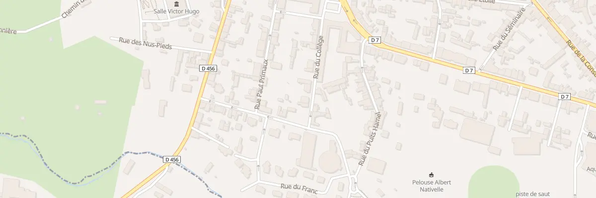 Plan du 16 Rue du College - Avranches à Avranches