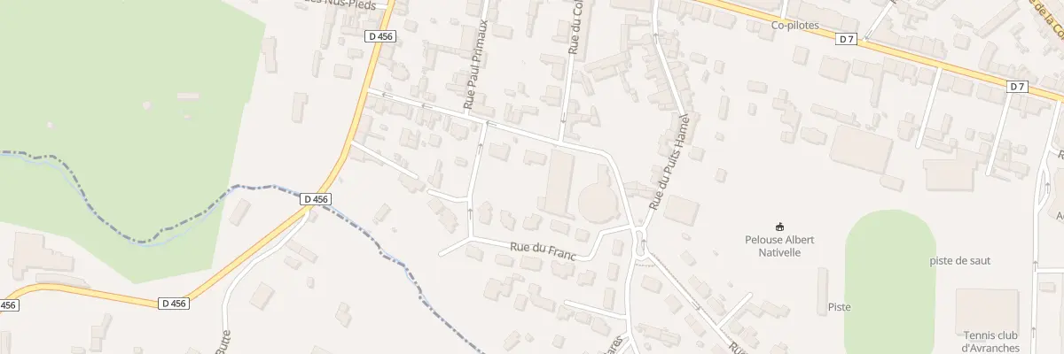 Plan du 26 Rue de Changeons - Avranches à Avranches