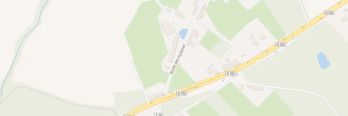 Plan du 277 Rte des Funeries La Coalerie au Cellier