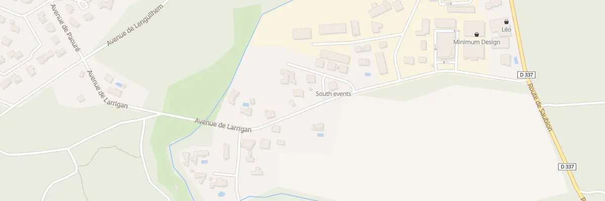 Plan du 417 Av de Larrigan à Seignosse