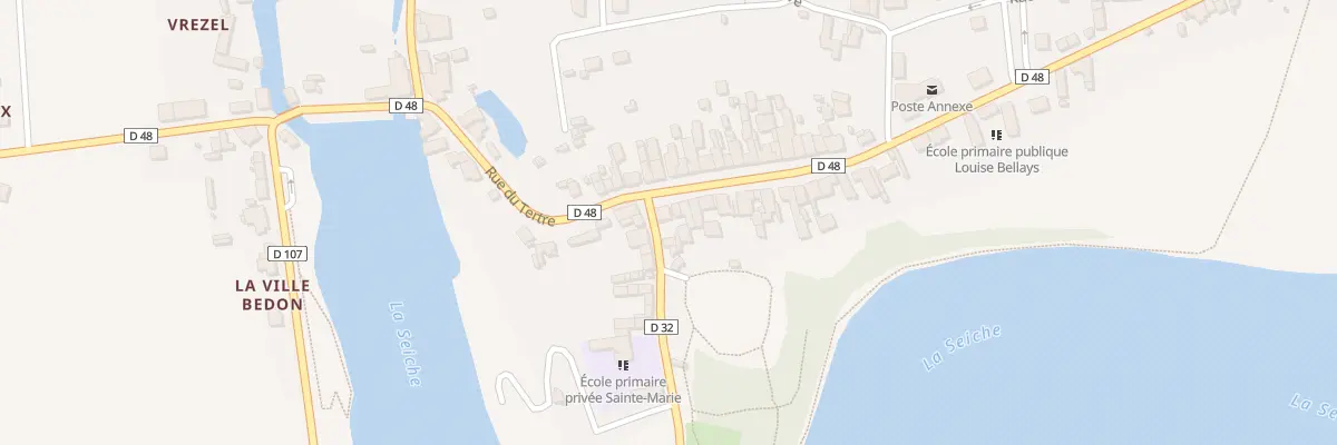 Plan du 29 Grande Rue à Marcillé-Robert