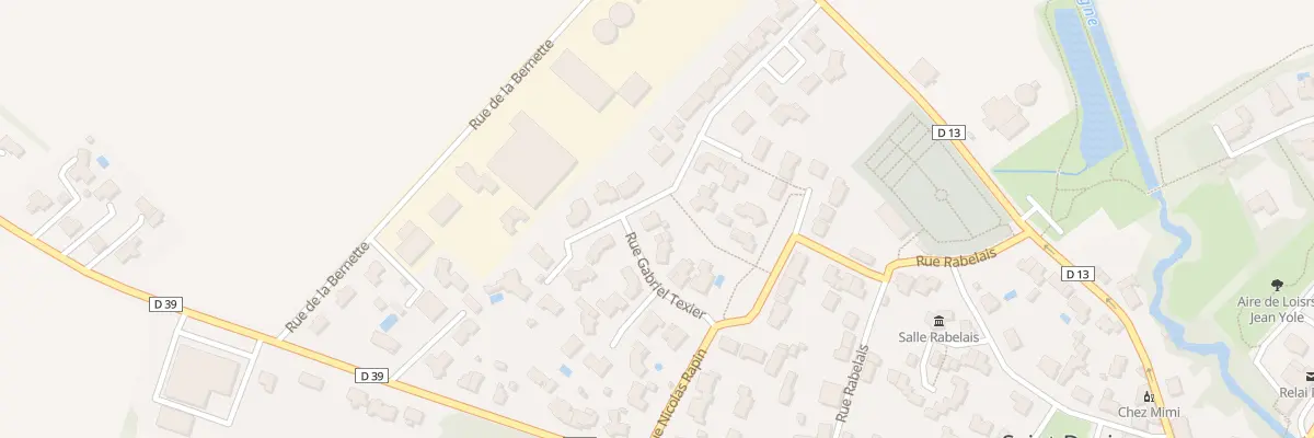 Plan du 8 Rue gabriel texier à Saint-Denis-la-Chevasse