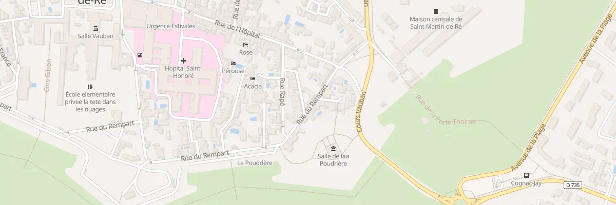 Plan du 39 Rue du Rempart à Saint-Martin-de-Ré