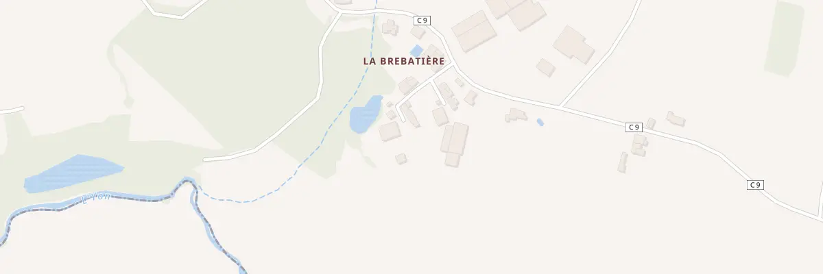Plan du 5138 La Brebatiere à Dompierre-sur-Yon