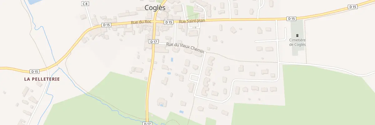 Plan du 104 Rue De La Bretonnière aux Portes du Coglais