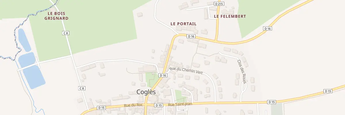 Plan du 16 Rue De Normandie aux Portes du Coglais