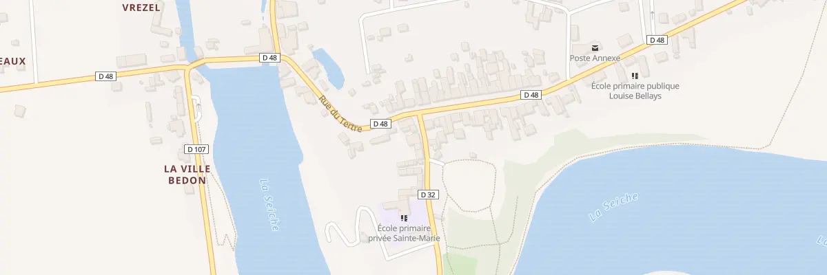 Plan du 8 Rue des Bas Gasts à Marcillé-Robert
