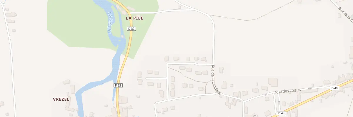 Plan du 8 Rue des Lavandières à Marcillé-Robert