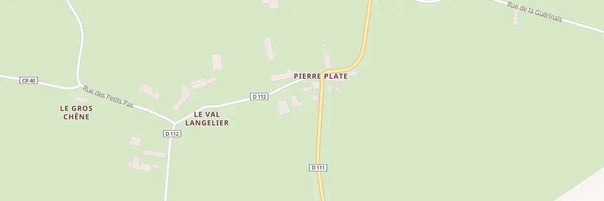 Plan du 5212 Pierre Plate - Argouges à Saint-James