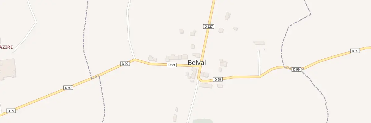Plan du 19 Rue du Bourg à Belval