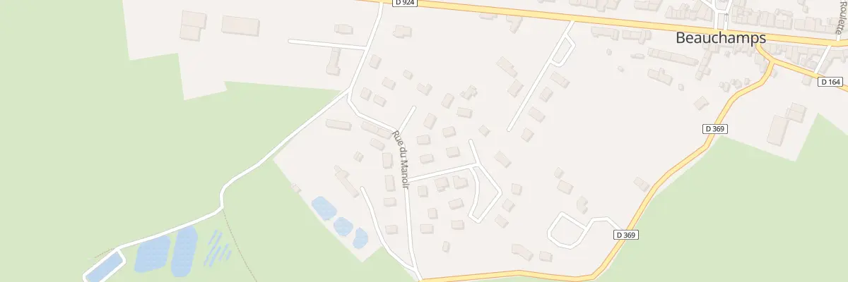 Plan du 23 Rue du Manoir à Beauchamps