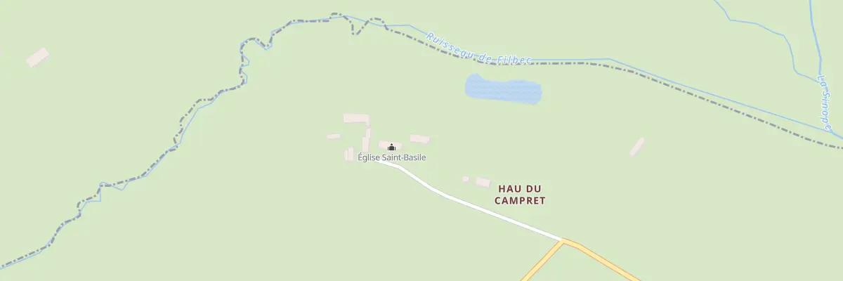 Plan du 8 Hameau de l’Eglise à Vaudreville