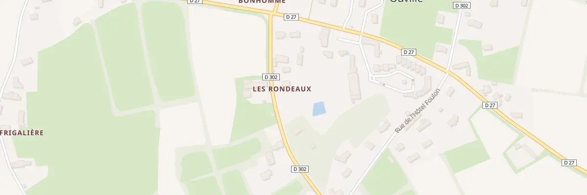 Plan du 7 Rte de la Butte Fumee à Ouville