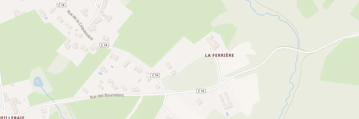 Plan du 2 Rue de la Coquassière au Cellier