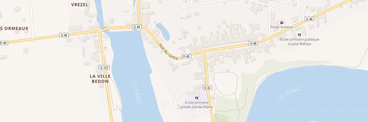 Plan du 5003 Le Tertre à Marcillé-Robert