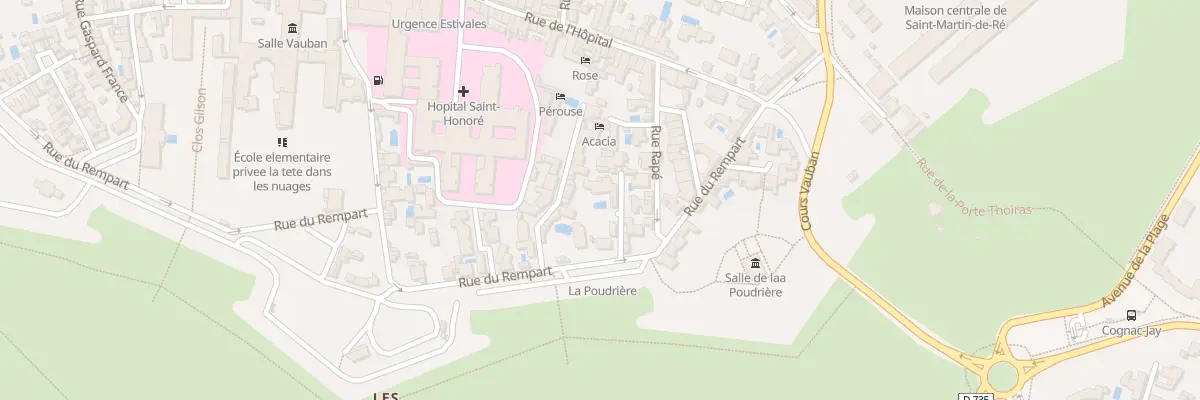 Plan du 35B Rue du Rempart à Saint-Martin-de-Ré