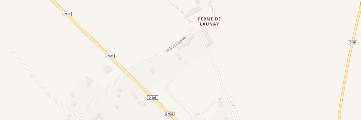 Plan du 6 La Rue Launay à Baupte