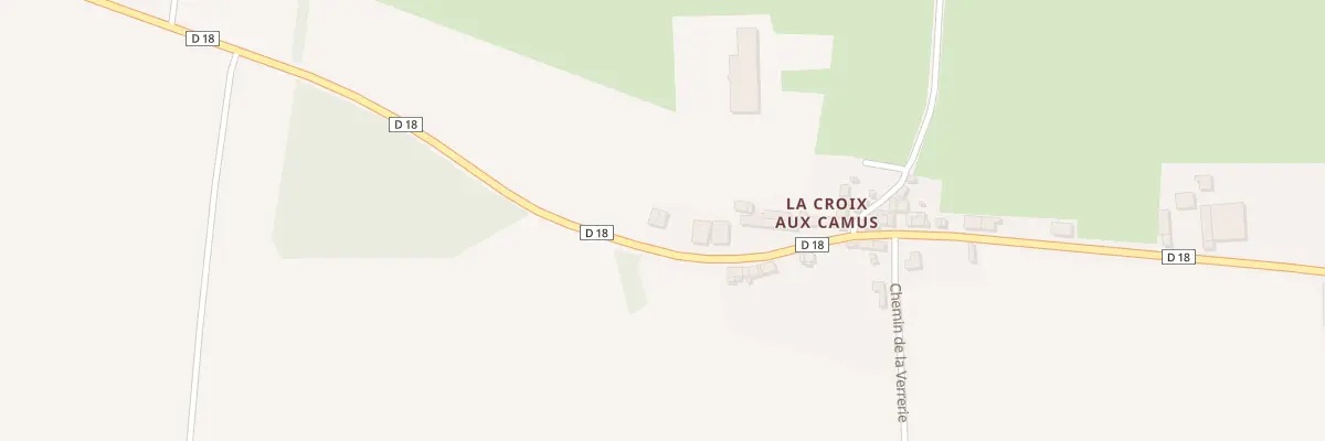 Plan du 1B La Croix Camus à La Meilleraye-de-Bretagne