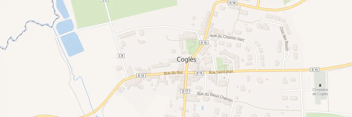 Plan du 3 Pl De L’eglise aux Portes du Coglais