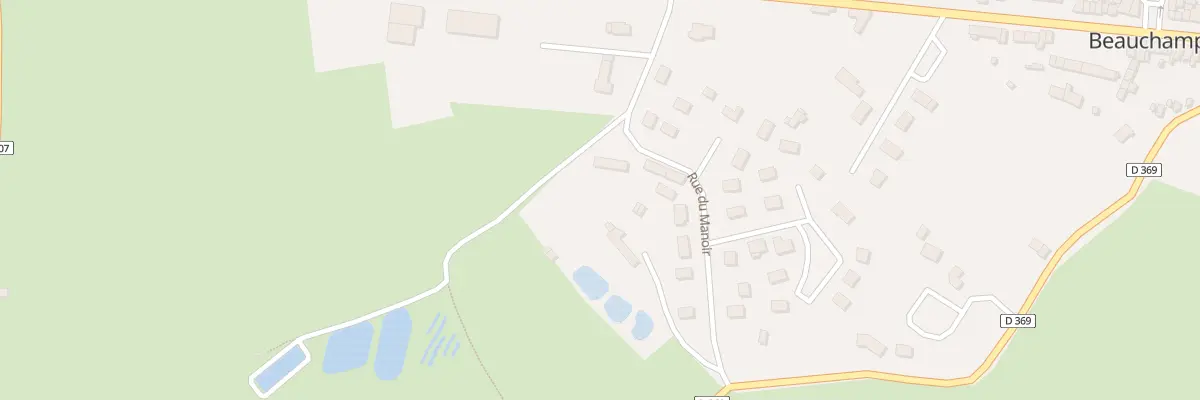 Plan du 10 Rue du Manoir à Beauchamps