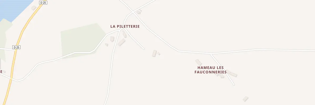 Plan du 1 La Piletterie au Vast
