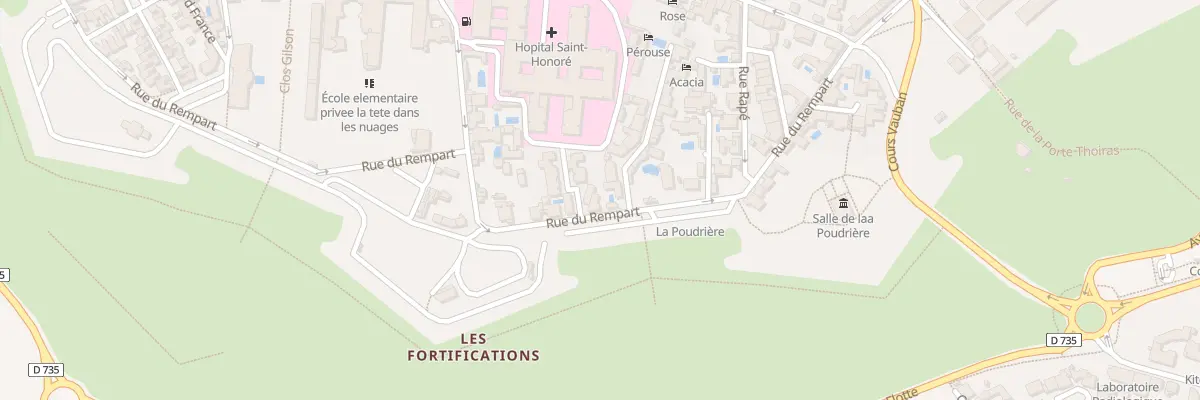 Plan du 23 Rue du Rempart à Saint-Martin-de-Ré