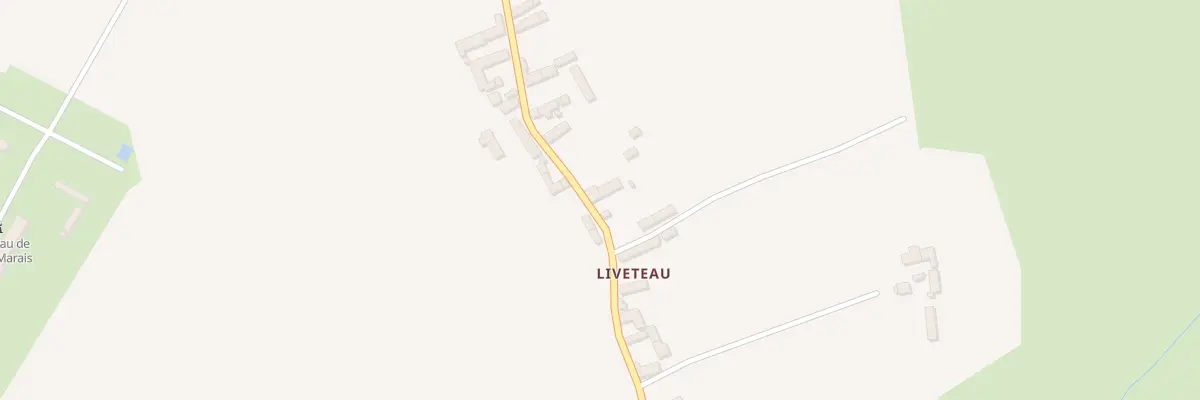 Plan du 23 Rue de Liveteau à Beuzeville-la-Bastille