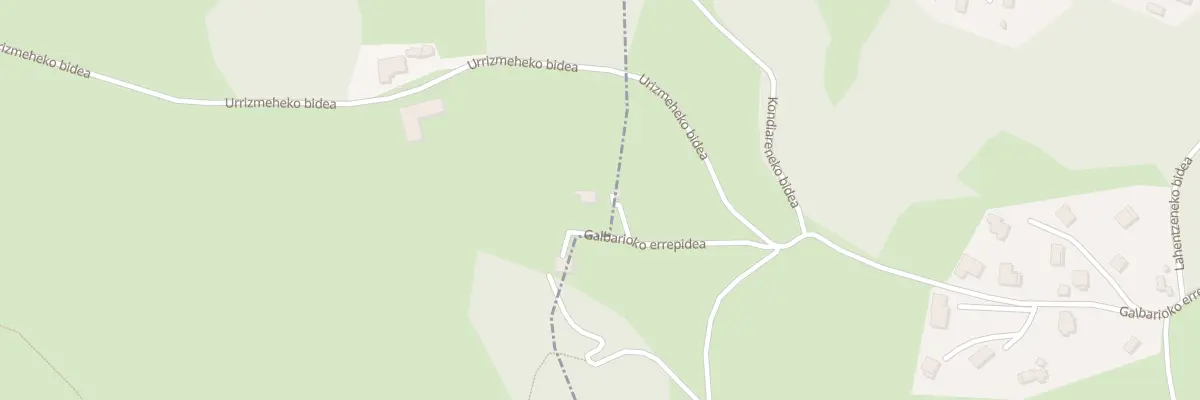 Plan du 2696 Urrizmeheko bidea à Itxassou