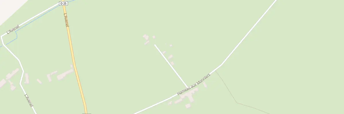 Plan du 1 Hameau Es Monniers à Teurthéville-Bocage
