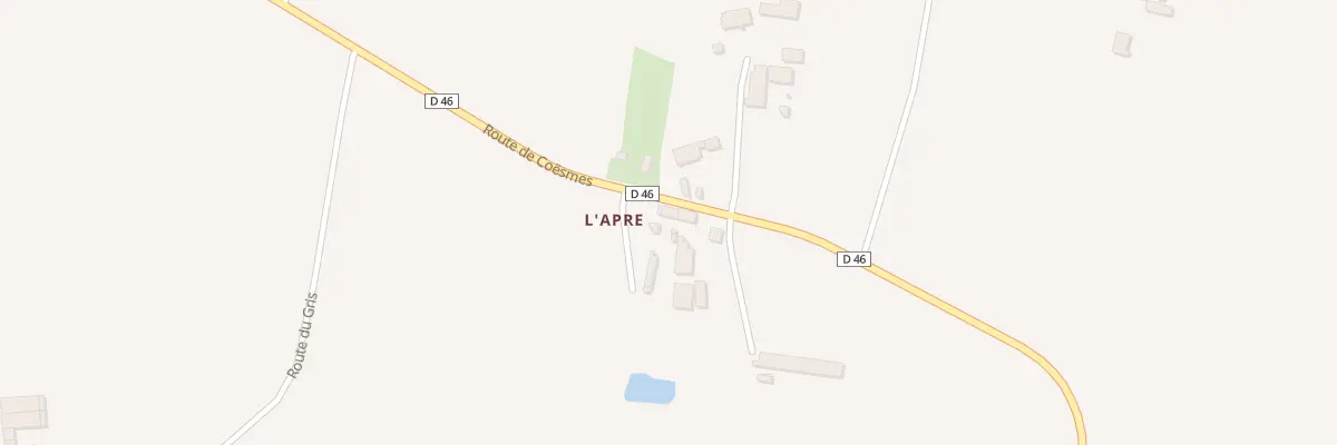 Plan du 6112 L’Apre à Martigné-Ferchaud