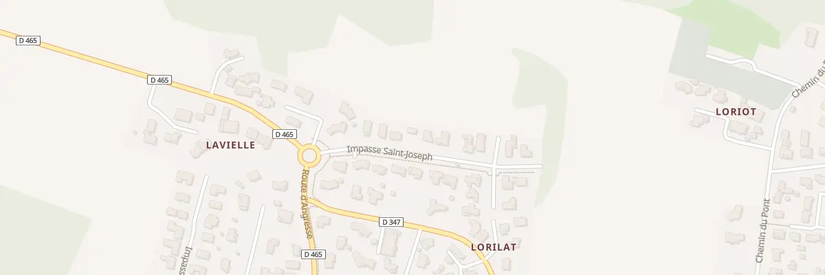 Plan du 129 Imp Saint-Joseph à Bénesse-Maremne