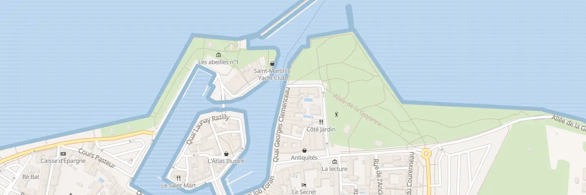 Plan du 3 Quai Georges Clémenceau à Saint-Martin-de-Ré
