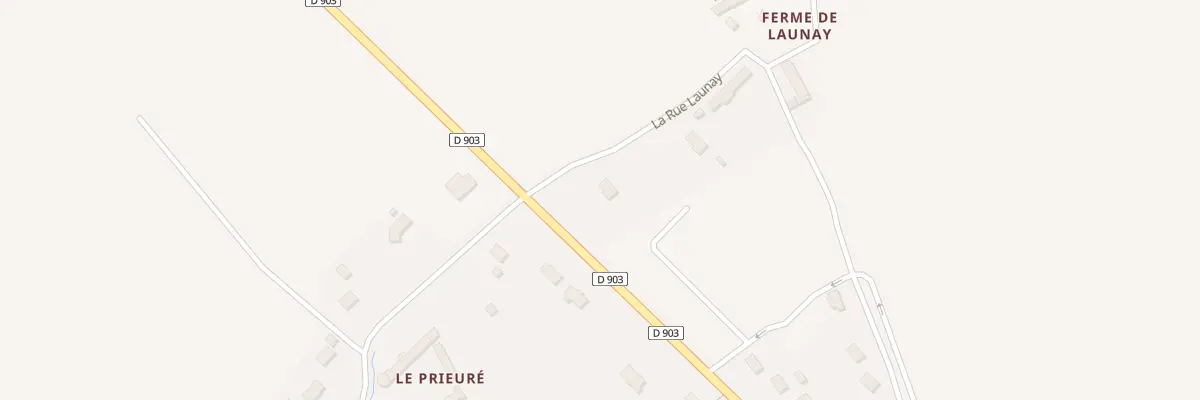 Plan du 2 La Rue Launay à Baupte