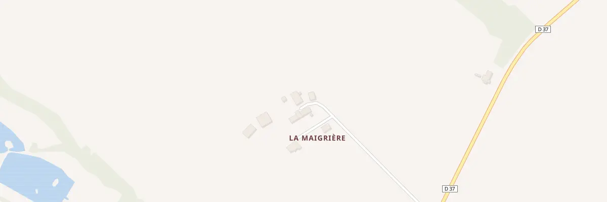 Plan du 2 La Maigrière à Dompierre-sur-Yon